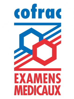 Logo Cofrac examens médicaux