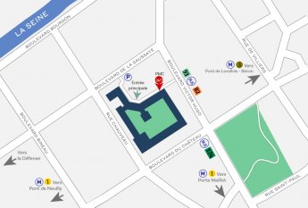 carte du quartier