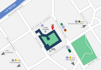 carte du quartier