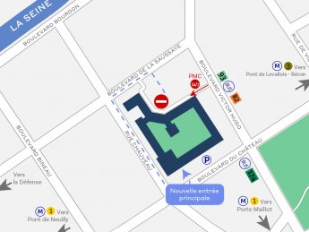 Carte du quartier