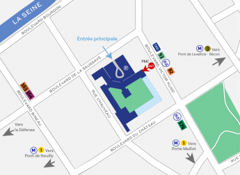 entree 84 boulevard de la saussaye