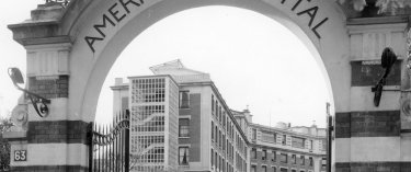 L'entrée de l'Hôpital en 1968